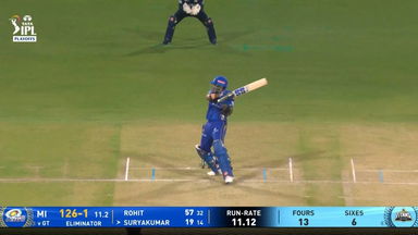 IPL 2025 Eliminator: GT vs MI - Suryakumar Yadav Six