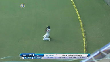 IND vs SL 2017, 3rd Test Day 4: Ajinkya Rahane Wicket