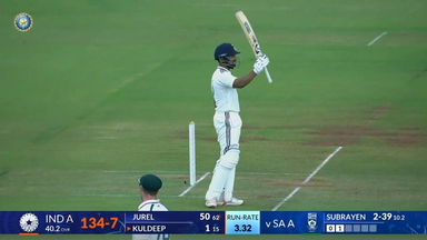 Dhruv Jurel leads India A's charge with splendid fighting century
