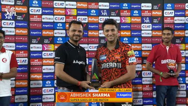 IPL 2025 M27: SRH vs PBKS - Angel One Super Sixes of the Match - Abhishek Sharma
