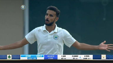 Captain Harshal Patel picks four against Assam