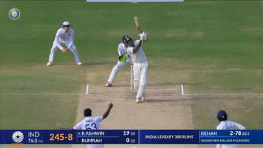 IND vs ENG 2024, 2ND Test: Ravichandran Ashwin Six