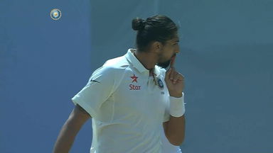 SHHH! Ishant at work