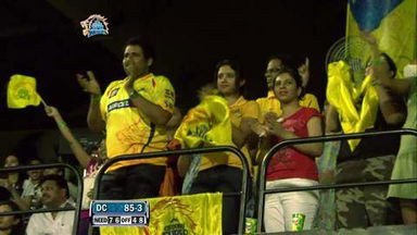 Match 46 CSK vs DC – Sangakkara's Wicket