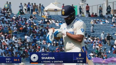 IND vs NZ 2024, 2nd Test: Rohit Sharma Wicket
