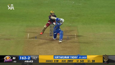 M54: MI vs RCB – Suryakumar Yadav Six