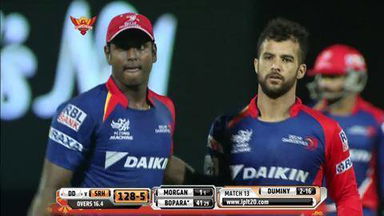 M13: SRH vs DD – Ravi Bopara Wicket