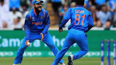 Kedar Jadhav's double strike