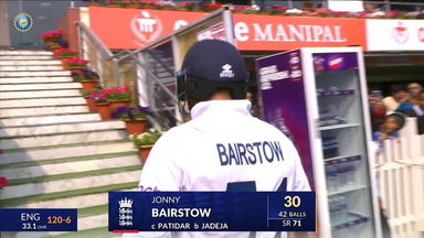 IND vs ENG 2024, 4TH Test: Jonny Bairstow Wicket