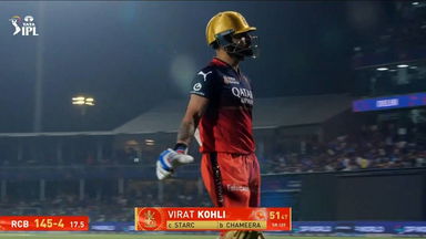 IPL 2025 M46: DC vs RCB - Virat Kohli Wicket