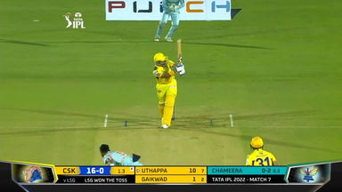 M07: LSG vs CSK – Robin Uthappa Six