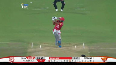 M48: SRH vs KXIP – Nicholas Pooran Six