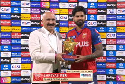 IPL 2026 M68: LSG vs PBKS - Player of the Match - Shreyas Iyer