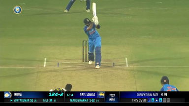 IND vs SL 2023, 3RD T20I: Suryakumar Yadav  Six