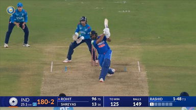 IND vs ENG 2025, 2nd ODI: Rohit Sharma Six