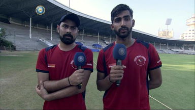 Gujarat bowlers Thandani and Gaja talk about dismantling ROI lineup
