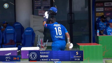 IND vs AFG 2026, 3rd ODI: Rahmat Shah Wicket