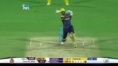 M05: CSK vs KKR – Andre Russell Six