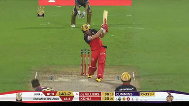 M28: RCB vs KKR – AB de Villiers Six