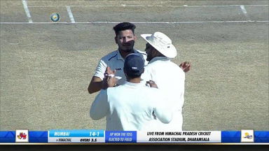 Ranji Trophy 2019-20: Himachal vs Mumbai - Fall of wickets, Mumbai 1st Innings