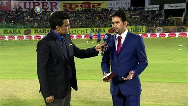 1ST T20I: IND vs SA  –   Interview – Anurag Thakur