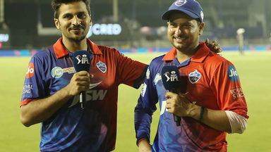 Fun on the mic with DC stars Kuldeep and Shardul