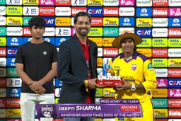 Kingfisher Good Times Sixes of the Match: Match 20, Delhi Capitals vs UP Warriorz, WPL 2026: Deepti Sharma