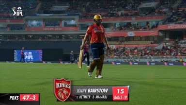 M27: PBKS vs RR – Jonny Bairstow Wicket