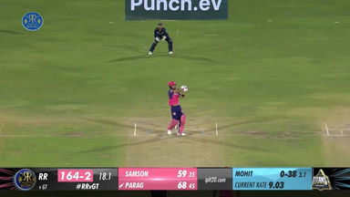 M24: RR vs GT – Riyan Parag Six