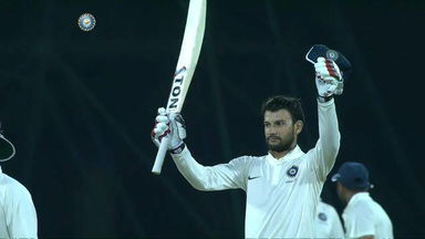 Duleep Trophy 2016-17: Ind Blue vs Ind Green - Sheldon Jackson 105