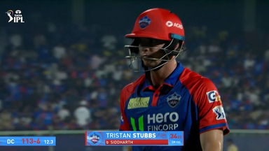 IPL 2025 M04: DC vs LSG - Tristan Stubbs Wicket