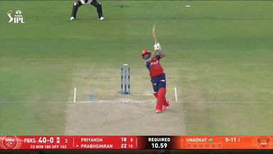 IPL 2026 M17: PBKS vs SRH - Prabhsimran Singh Six