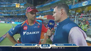 M25: MI vs DD – Rahul Dravid  Interview