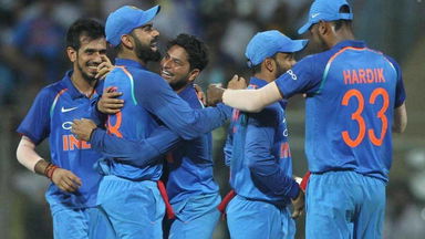 IND vs NZ 2017, 1st ODI: Fall of wickets