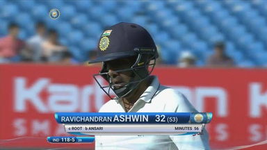 IND vs ENG 2016 - 1st Test, day 5 : Ravichandran Ashwin Wicket