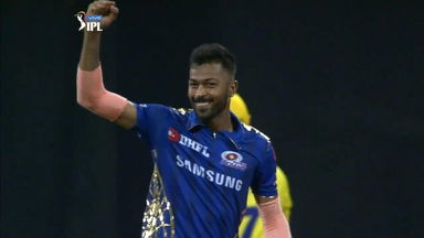 Hardik Pandya's economical 3/20