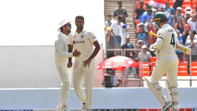 Ashwin breaks the deadlock: Removes Green and Carey in same over