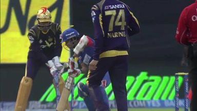M28: DD vs KKR –  Laxmi Ratan Shukla Wicket