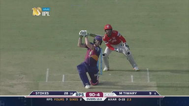 M4: KXIP vs RPS – Ben Stokes Six