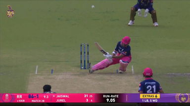 IPL 2026 M28: KKR vs RR - Yashasvi Jaiswal Six