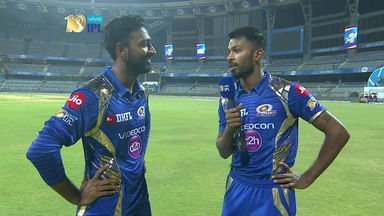 M7: MI vs KKR  – Hardik Pandya & Krunal Pandya Interview