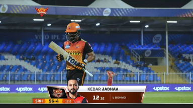 M37: SRH vs PBKS – Kedar Jadhav Wicket
