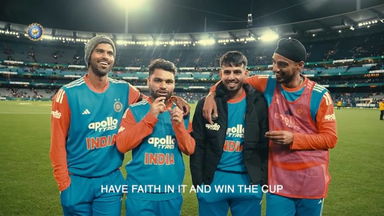 A special message from Australia to the Women In Blue