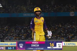 Wicket: Match 6, UP Warriorz vs Delhi Capitals, WPL 2025: Vrinda Dinesh Wicket