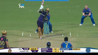 M49: KKR vs RR – Sunil Narine Six