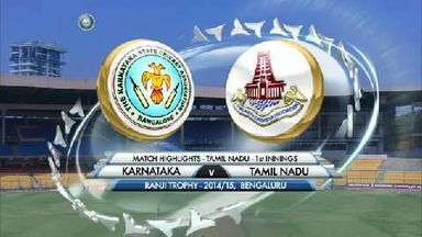 Ranji Trophy 2014-15: KSCA v TNCA, Tamil Nadu 1st Innings Highlights