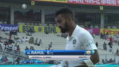 IND vs SL 2017, 1st Test Day 1: KL Rahul Wicket