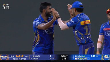 IPL 2025 M45: MI vs LSG - Avesh Khan Wicket