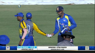 Syed Mushtaq Ali Trophy 2018-19: Karnataka vs Uttar Pradesh  - Highlights