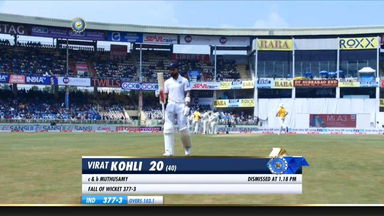 IND vs SA 2019, 1st Test, Day 2: Virat Kohli Wicket